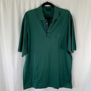 Loch Lomond Golf Club Bobby Jones Polo Men's XL Green Short Sleeve 100% Cotton